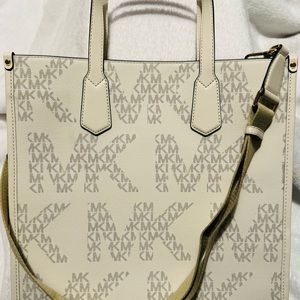 Michael Kors Maple LG NS Tote Van/Cream